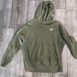 Nike Men's Olive Hoodie